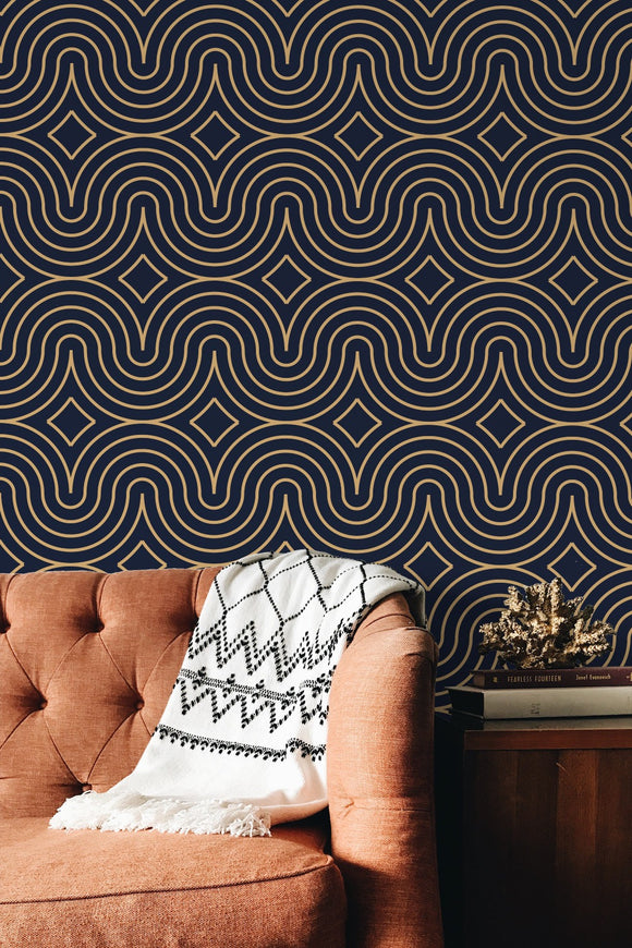 Abstract Geometric Pattern Wallpaper
