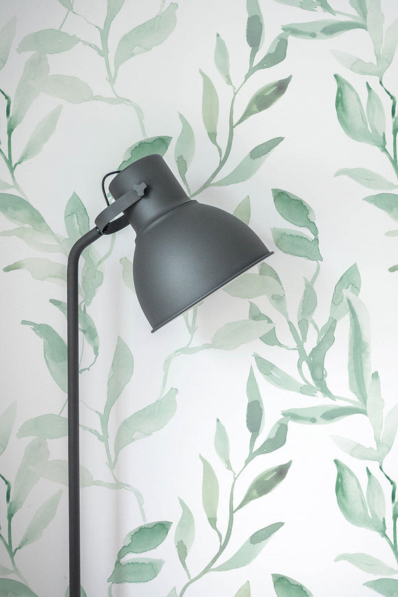 Sage Light Green Wallpaper