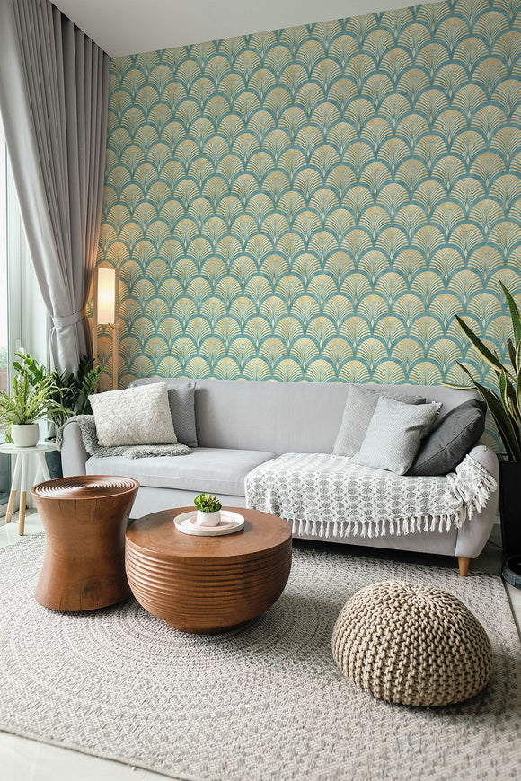 Luxury Geometric Art Deco Wallpaper
